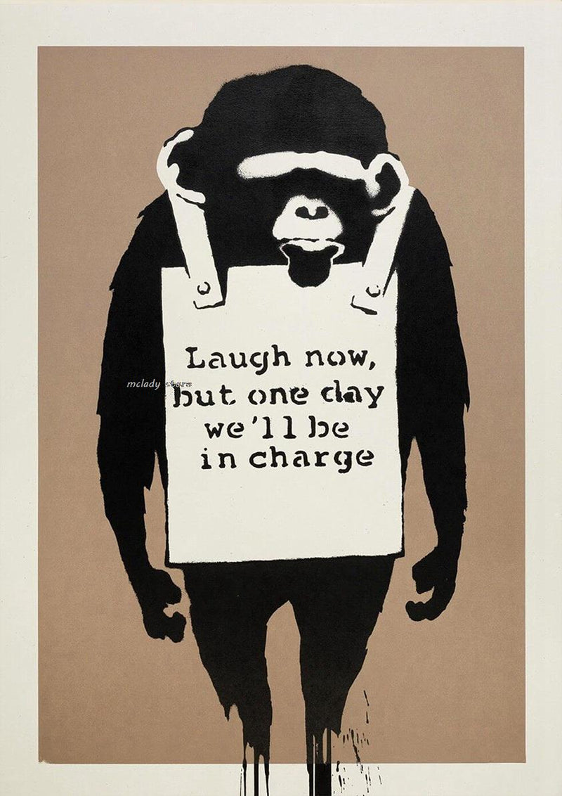 Banksy Graffiti Artwork Painting Girl