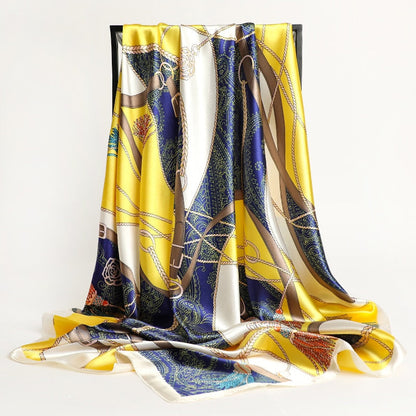 Versatile Silk Large Shawl