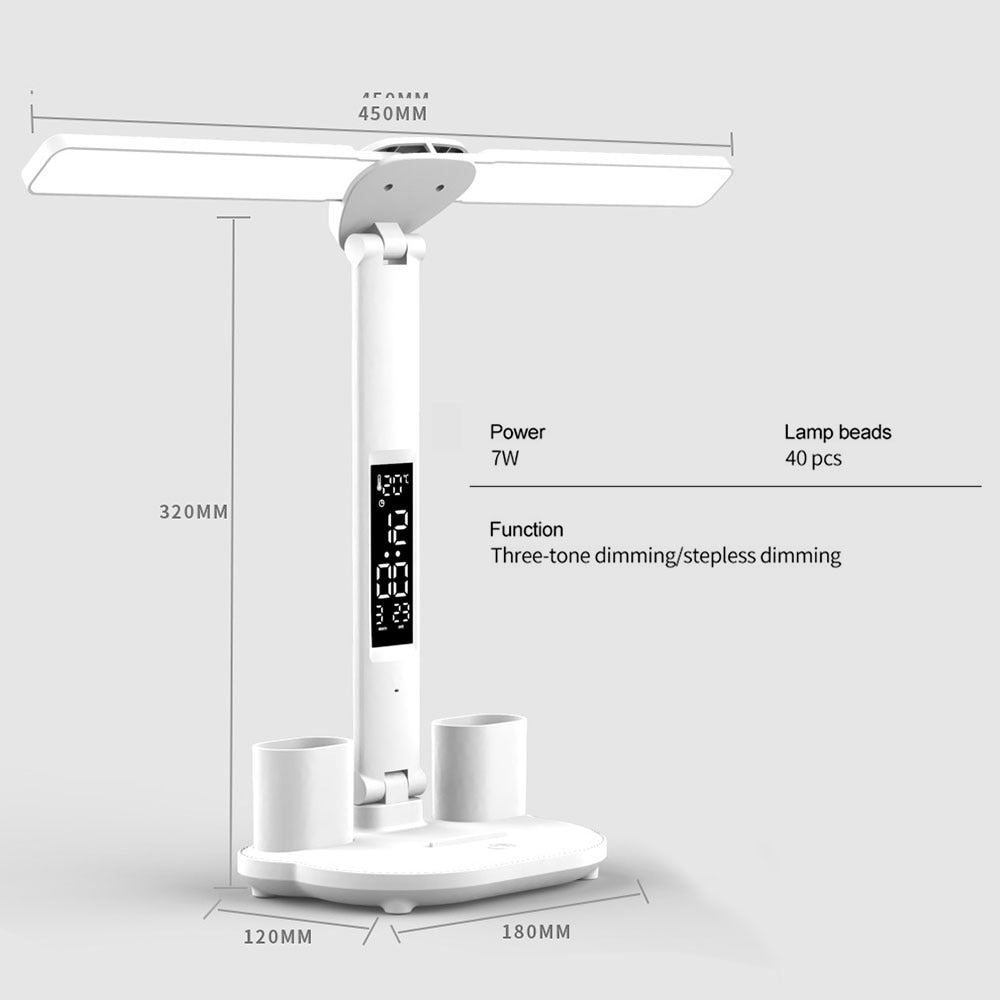 Multifunction Table Lamp with Calendar