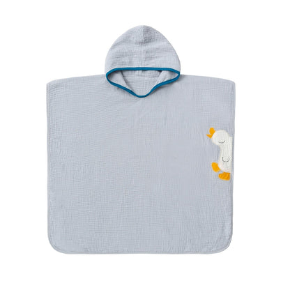 Muslin Baby Hooded Poncho Towel