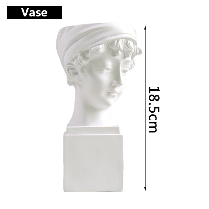 Modern Nordic Style Creative Portrait Vase