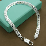 Sterling silver chain Bracelets