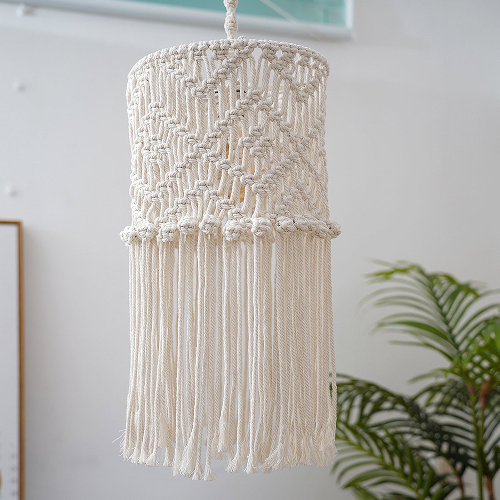 Macrame Lamp Shade Hangings
