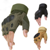 hard knuckle half finger gloves