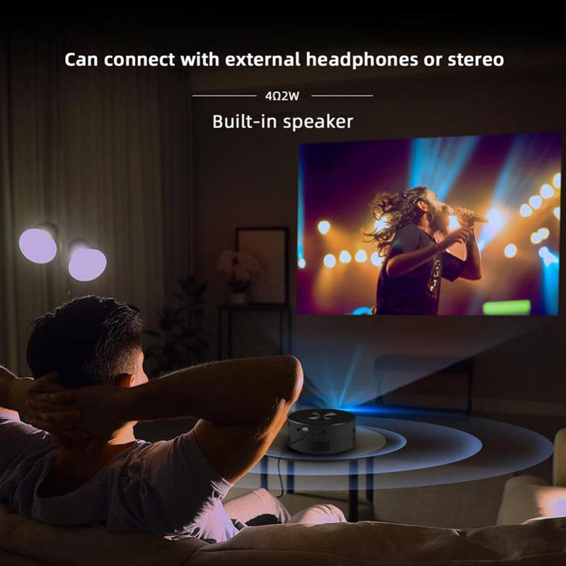 Mini Projector Home Theater Media Player