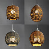 Natural Woven Lamp Shade Rope Weave Lamp