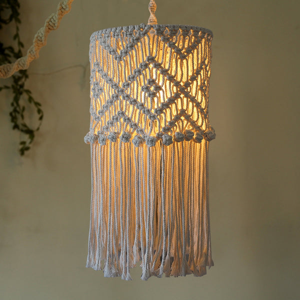 Macrame Lamp Shade Hangings