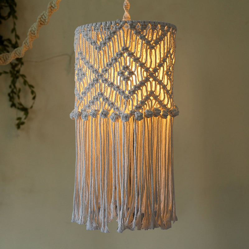 Macrame Lamp Shade Hangings