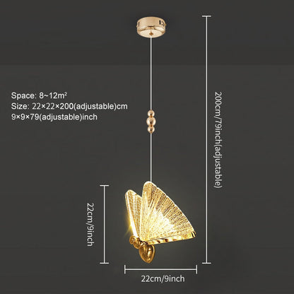 Nordic Butterfly Pendant Light