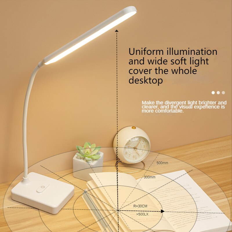 Led Charging Small Desk Lamp