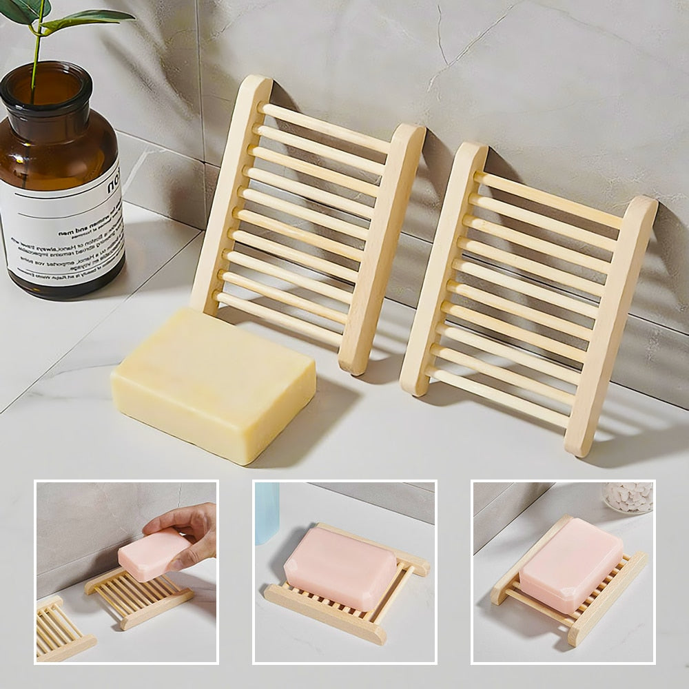 Bath Soap Holder Bamboo