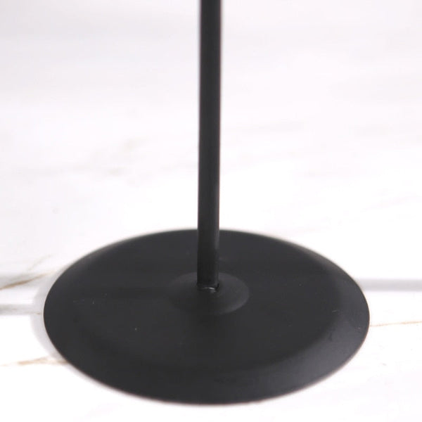 Black Metal Retro Candle Holder