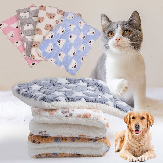 Soft Flannel Pet Blanket