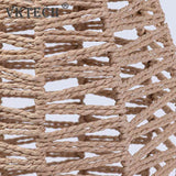 Simulated Rattan Lamp Cover
