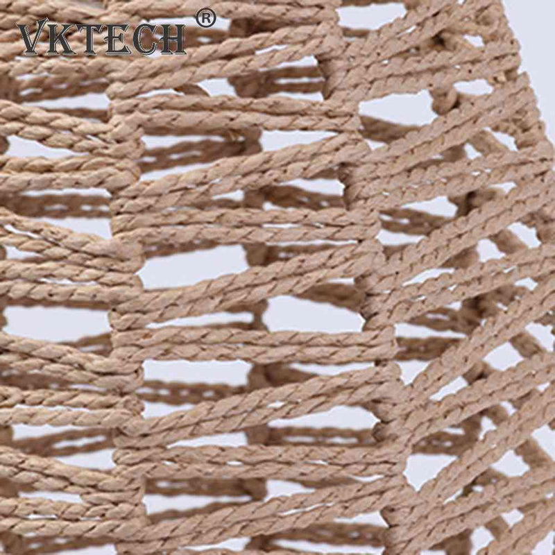 Simulated Rattan Lamp Cover