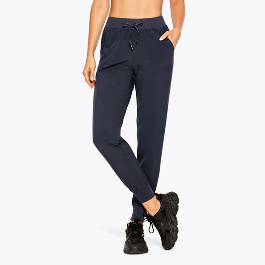 Professional title: "Women's Quick Dry Lightweight Joggers - Athletic Workout Track Pants for Running - 27.5 Inches"