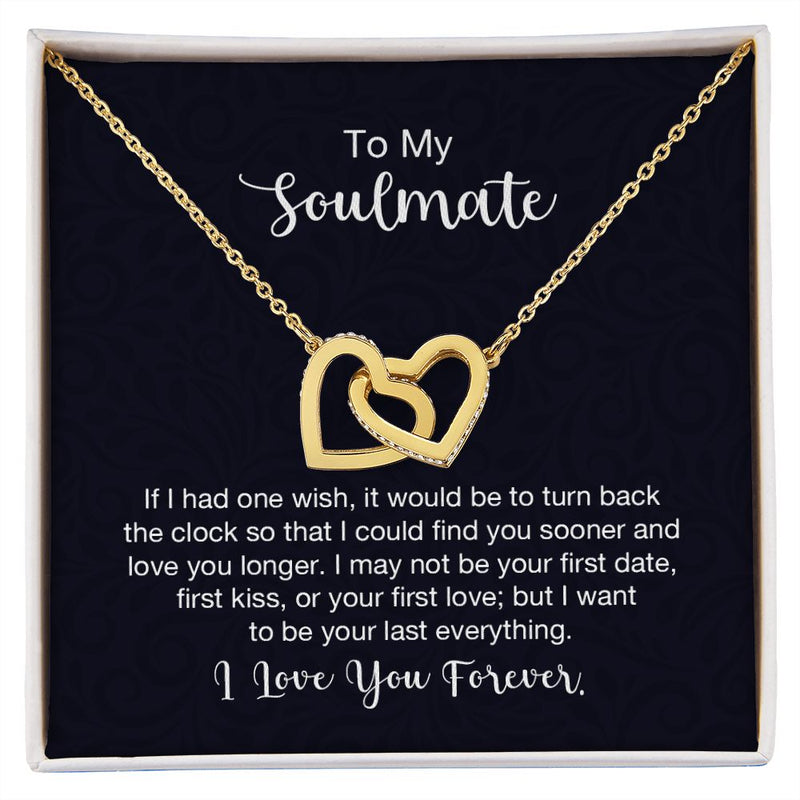 Interlocking Hearts Necklace -