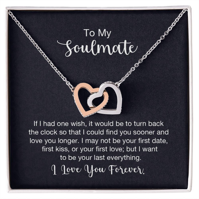 Interlocking Hearts Necklace -