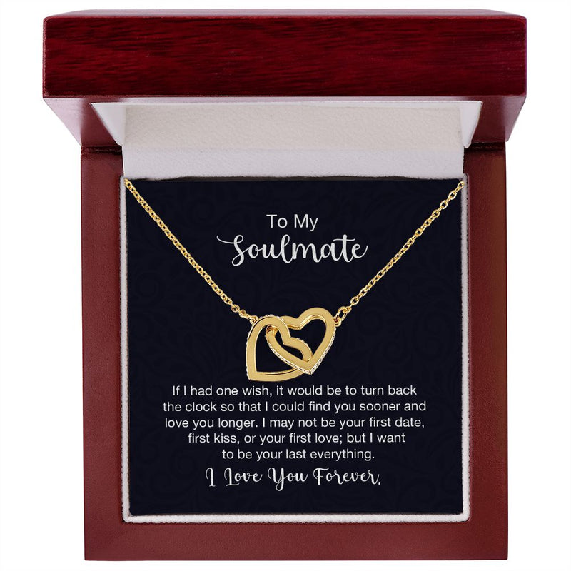 Interlocking Hearts Necklace -