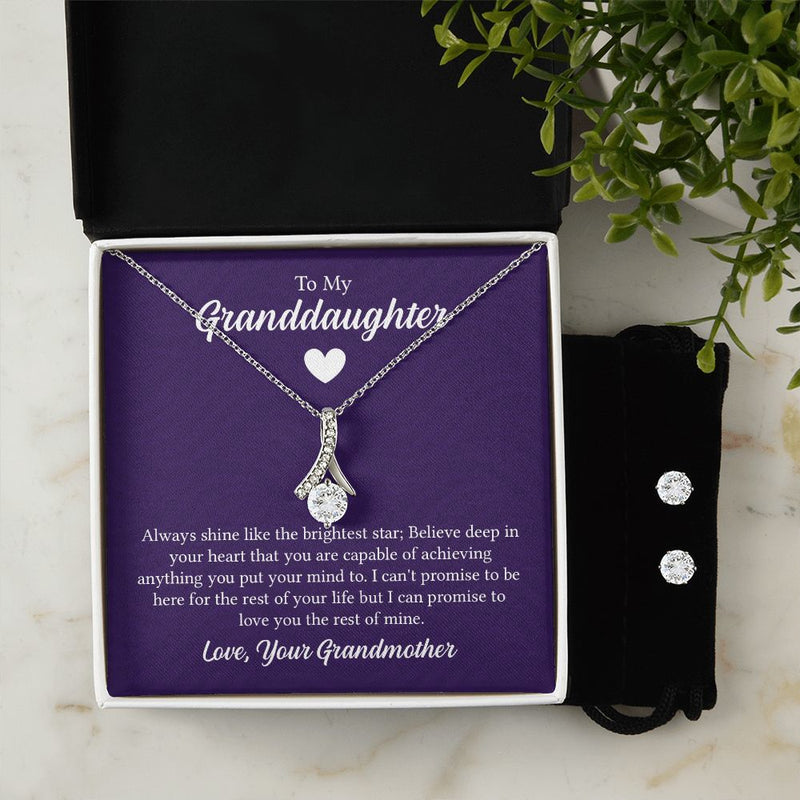 Cubic Zirconia Earring Set -