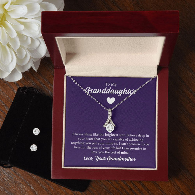 Cubic Zirconia Earring Set -