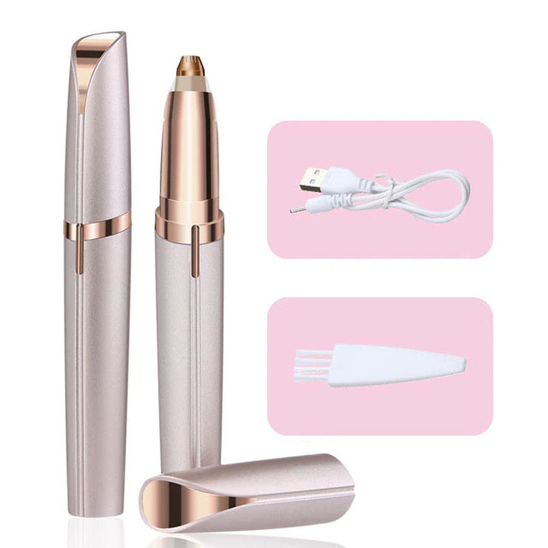 Professional Product Title: Women's Electric Eyebrow Trimmer - Precision Eyebrow Shaper and Hair Remover for Effortless Grooming