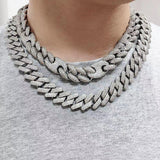 Luxury Ice-Overloaded Cuban Link Necklace - The Ultimate Hip Hop Jewelry