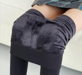 PBG Women's Fleece Leggings - Assorted Colors, High Waist, Stretchy, and Warm - One Size (Recommended for Small-Large)