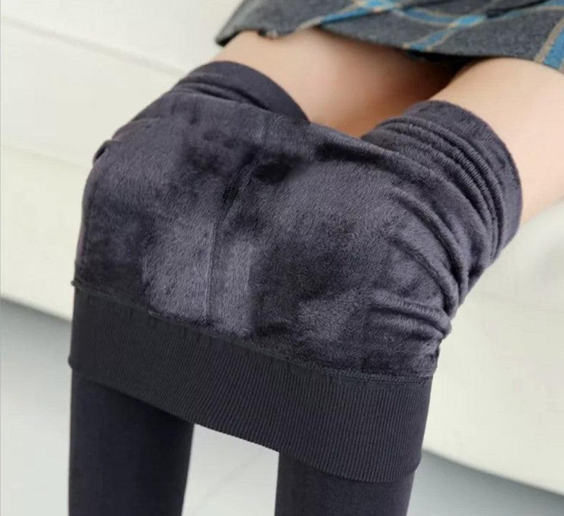 PBG Women's Fleece Leggings - Assorted Colors, High Waist, Stretchy, and Warm - One Size (Recommended for Small-Large)
