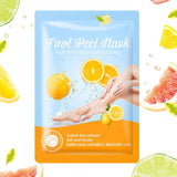 "Enhance Foot Health: 5 Sets of Exfoliating Foot Masks for Silky, Radiant Heels and Nourished Skin - Premium Foot Spa Pedicure Socks for Eliminating Dead Skin, Brightening and Repairing Cracked Feet"