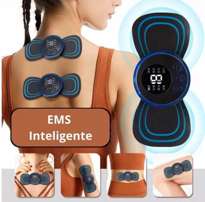 Mini Portable EMS Electric Neck Stimulation Massager for Cervical Muscle Pain Relief-Neverdie Store