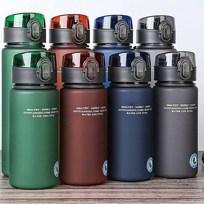 "Stay Hydrated on the Go with our Premium BPA Free Leak Proof Sports Water Bottle - Perfect for Touring, Hiking, and Everyday Use - Choose from 400ml or 560ml Sizes!"