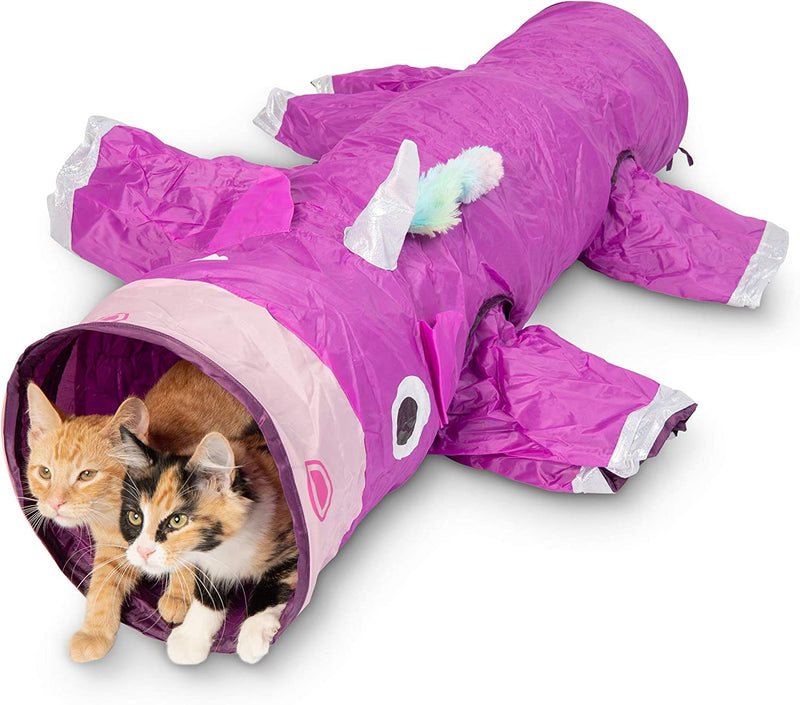 "Magical Mew-niverse Multi-Purpose Pet Tunnel: Endless Fun, Adventure, and Relaxation for Dogs, Cats, and Small Animals!"