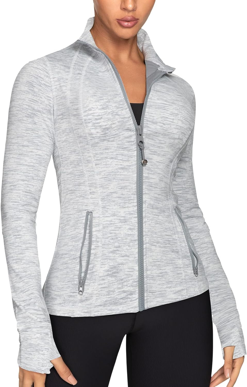 "Enhance Your Comfort and Style with our Women's Lightweight Cotton Running Jacket - Ideal for Gym, Yoga, and Athleisure Wear!"