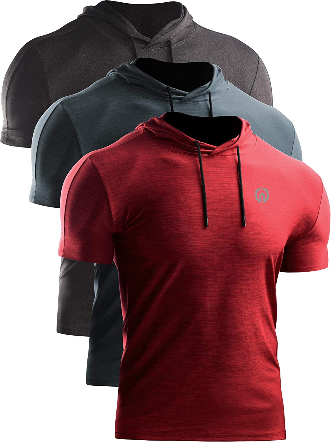 "Enhance Your Comfort and Style with the Men's Dry Fit Performance Athletic Shirt with Hoods!"