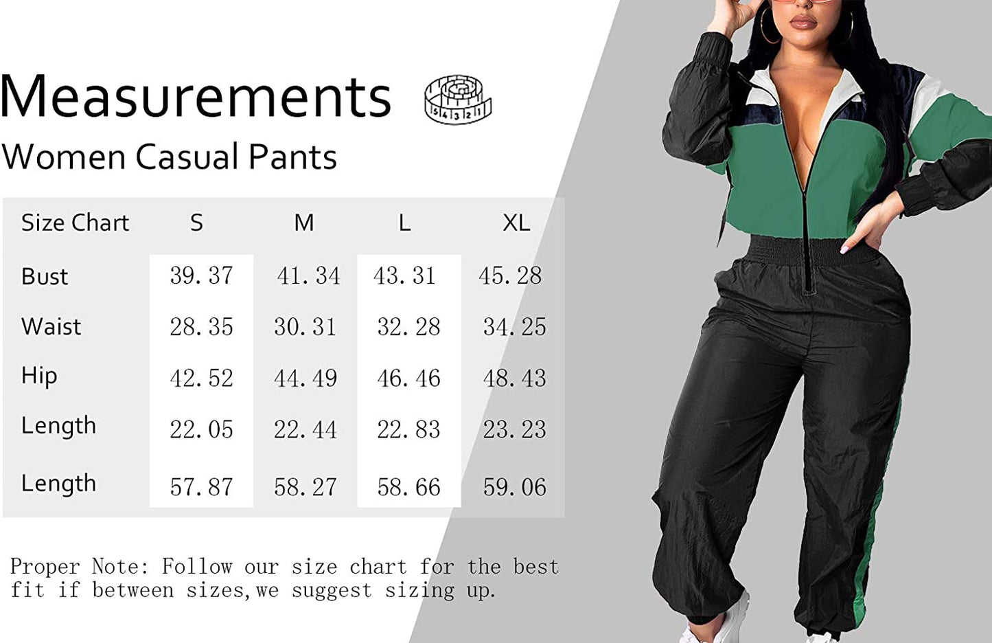 "Elegant Colorblock One Piece Outfit - Enhance your Style with this High Waist Pants Long Sleeve Jumpsuit"