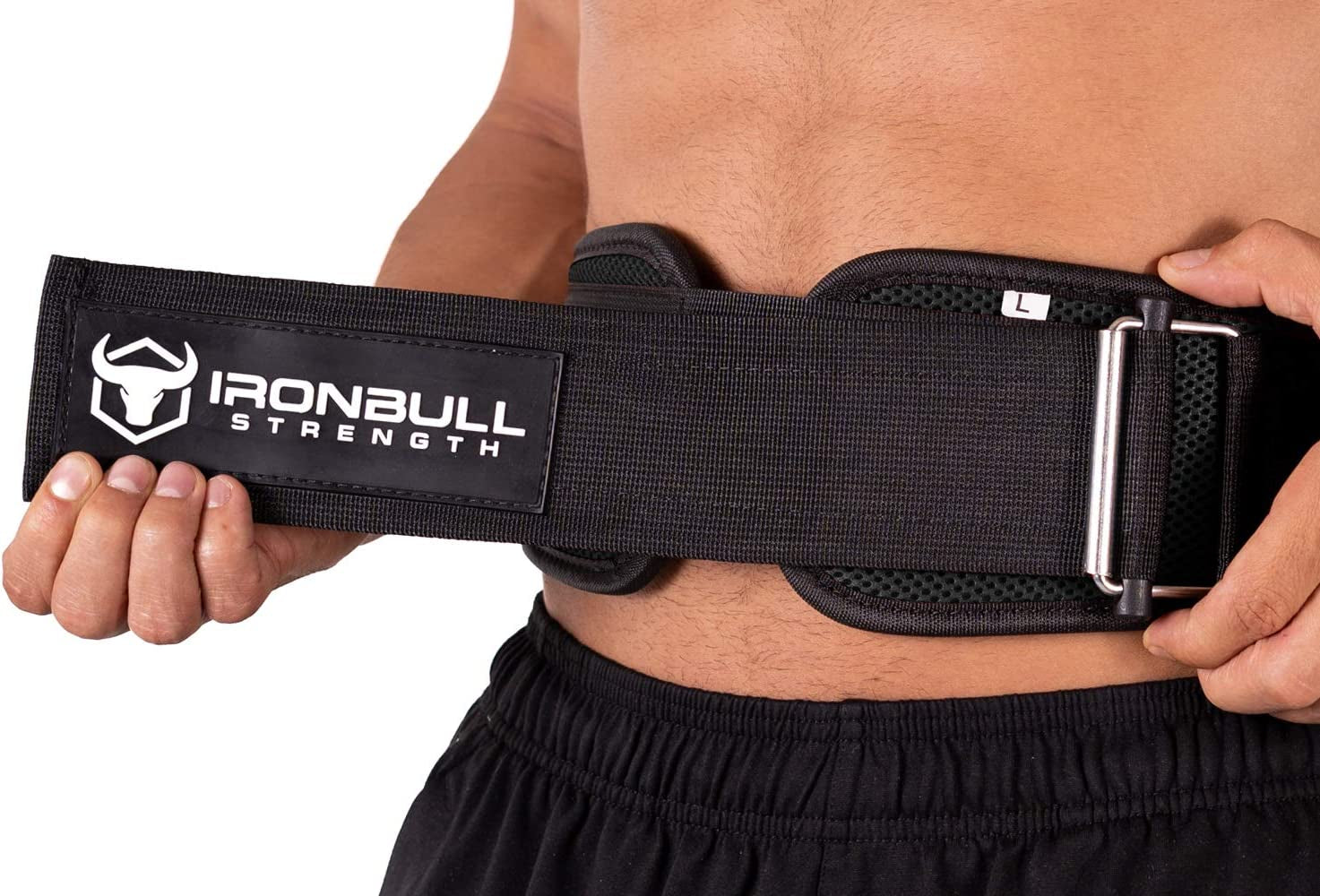 "Premium 6 Inch Weightlifting Belt by Ultimate Support - Ideal for Both Men and Women, Enhance Your Fitness and Powerlifting Regimen with Automatic Back Support for Lifting, Cross Training, and Beyond!"