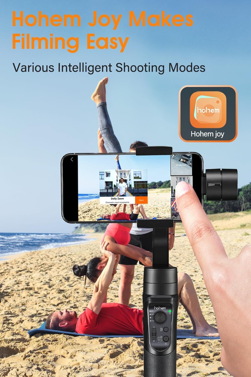 Professional Title: "Hohem iSteady Mobile Plus: Advanced 3-Axis Gimbal Stabilizer for Android and iPhone PRO Series"
