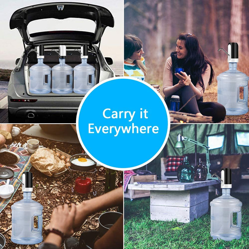 "Effortless and Portable 5 Gallon Water Bottle Dispenser - Pumping No More!"