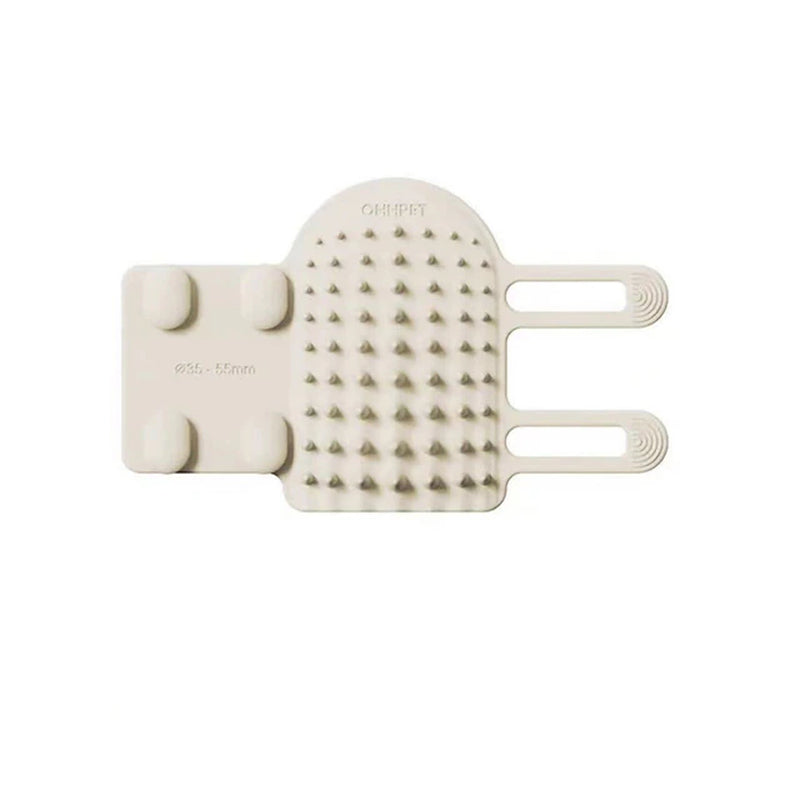 Professional Title: "Wall-Mounted Cat Scratcher Comb for Grooming, Hair Removal, and Massage with Self-Cleaning Feature"
