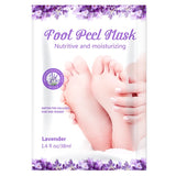 "Enhance Foot Health: 5 Sets of Exfoliating Foot Masks for Silky, Radiant Heels and Nourished Skin - Premium Foot Spa Pedicure Socks for Eliminating Dead Skin, Brightening and Repairing Cracked Feet"